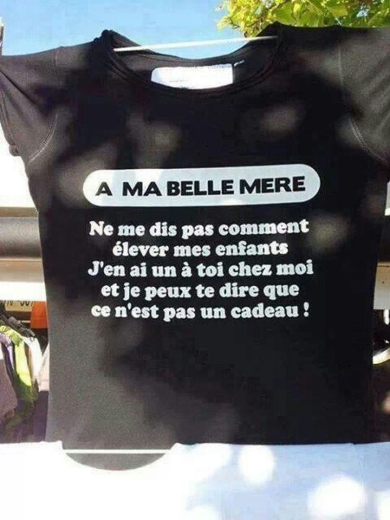 Humour A Ma Belle Mere 
